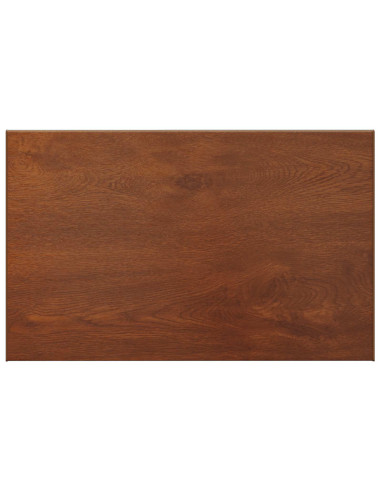 Soglia della Finestra Legno Marrone 60 x 50 x 4,5 cm PVC
