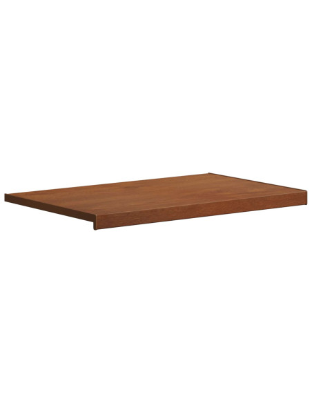 Soglia della Finestra Legno Marrone 60 x 50 x 4,5 cm PVC