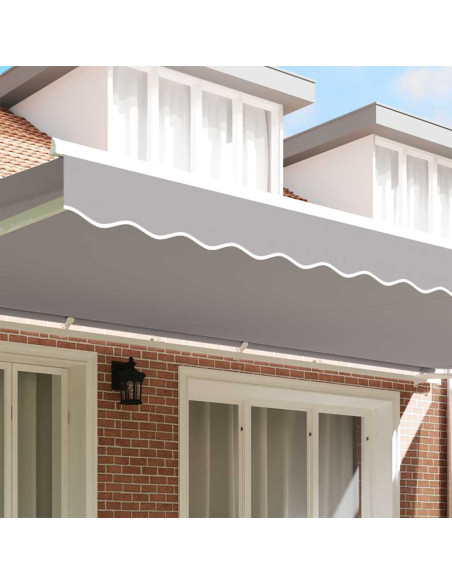 Tenda a Braccio Grigio chiaro 580 x 20 cm Tela