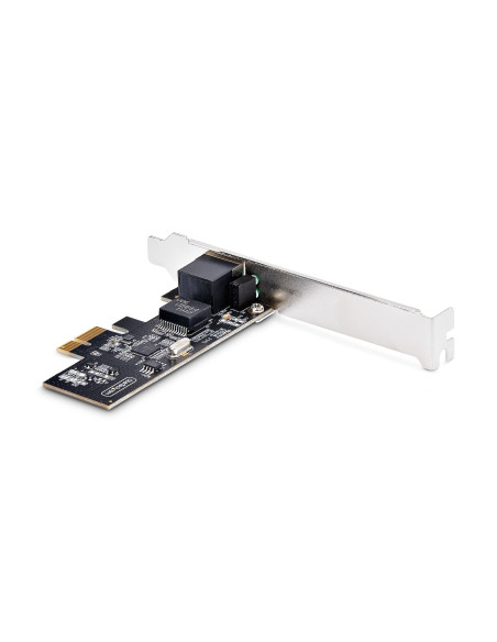 StarTech.com Scheda di Rete PCIe a 1 porta 2,5 Gbps NBASE-T, Intel&reg I225-V, NIC Ethernet MultiGigabit per computer, scheda LA