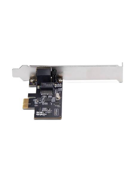 StarTech.com Scheda di Rete PCIe a 1 porta 2,5 Gbps NBASE-T, Intel&reg I225-V, NIC Ethernet MultiGigabit per computer, scheda LA