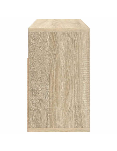 Lowboard con cassetto Rovere Sonoma 72 x 22,5 x 38 cm