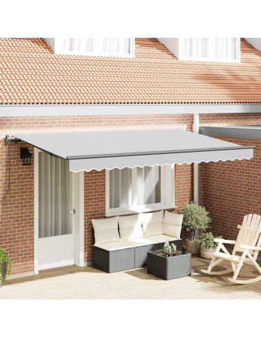 Struttura della tenda Antracite 4 x 2 m Metallo