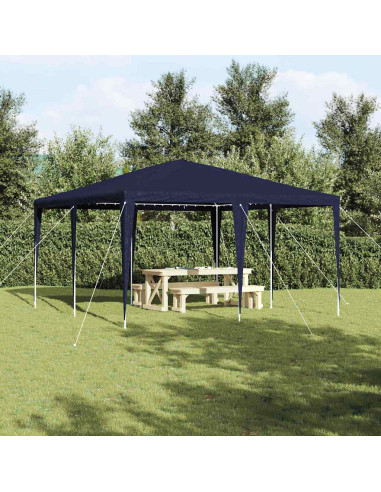 Tenda Party Blu 400 x 400 x 266 cm Polietilene e Acciaio