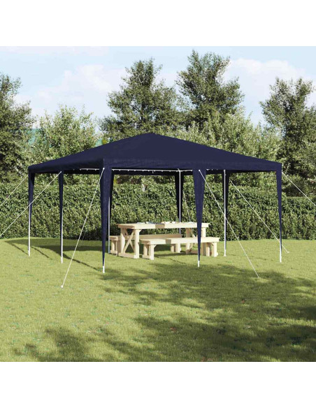 Tenda Party Blu 400 x 400 x 266 cm Polietilene e Acciaio