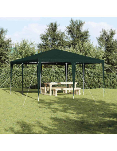 Tenda Party Verde 400 x 400 x 266 cm Polietilene e Acciaio