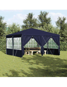 Tenda Party Blu 400 x 400 x 266 cm Polietilene