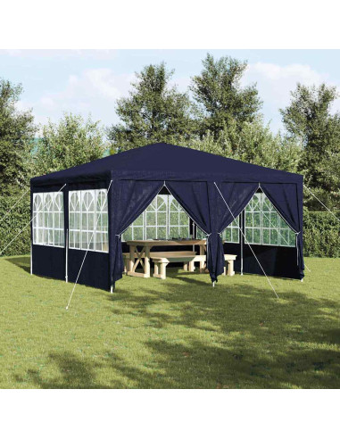 Tenda Party Blu 400 x 400 x 266 cm Polietilene