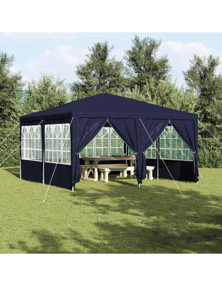 Tenda Party Blu 400 x 400 x 266 cm Polietilene