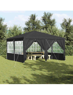 Tenda Party Antracite 400 x 400 x 266 cm Polietilene