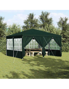 Tenda Party Verde 400 x 400 x 266 cm Polietilene