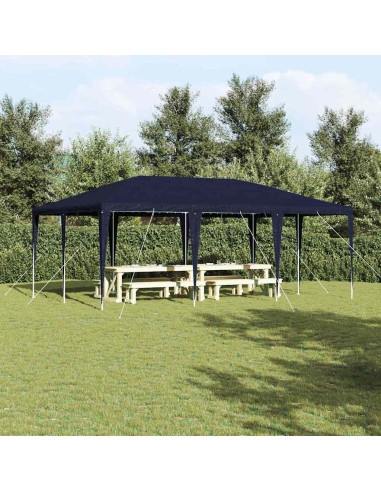 Tenda Party Blu 600 x 400 x 266 cm Polietilene e Acciaio