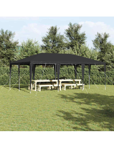 Tenda Party Antracite 600 x 400 x 266 cm Polietilene e Acciaio