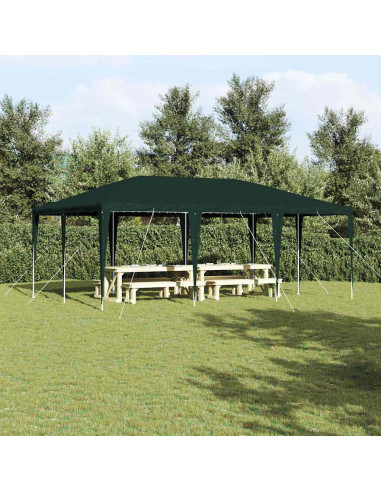 Tenda Party Verde 600 x 400 x 266 cm Polietilene e Acciaio
