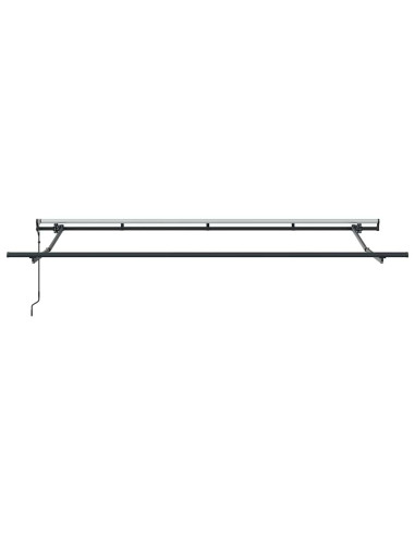 Struttura della tenda Antracite 4 x 2 m Metallo