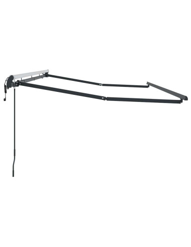 Struttura della tenda Antracite 4 x 2 m Metallo