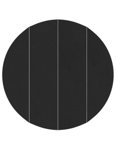Telo per Fondo Piscina Nero Ø 458 cm Tessuto Non Tessuto 2