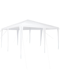 Tenda Party Bianco 400 x 400 x 266 cm Polietilene e Acciaio 2