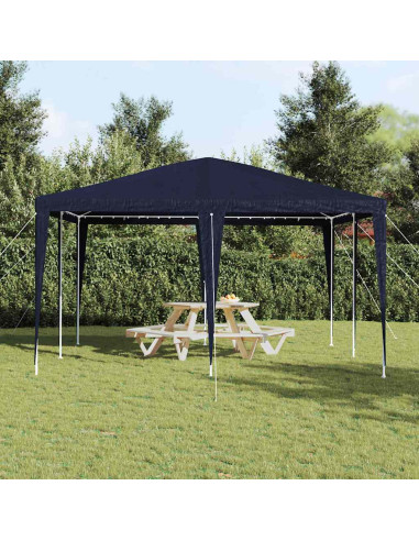 Tenda Party Blu 400 x 400 x 266 cm Polietilene e Acciaio