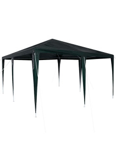 Tenda Party Verde 400 x 400 x 266 cm Polietilene e Acciaio 2