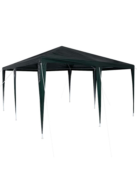 Tenda Party Verde 400 x 400 x 266 cm Polietilene e Acciaio
