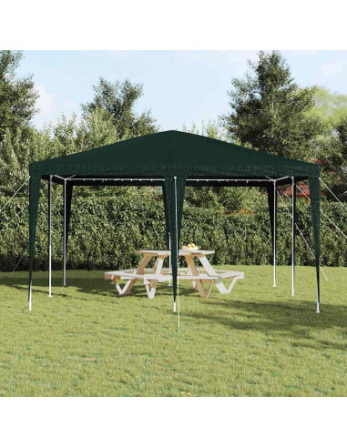 Tenda Party Verde 400 x 400 x 266 cm Polietilene e Acciaio