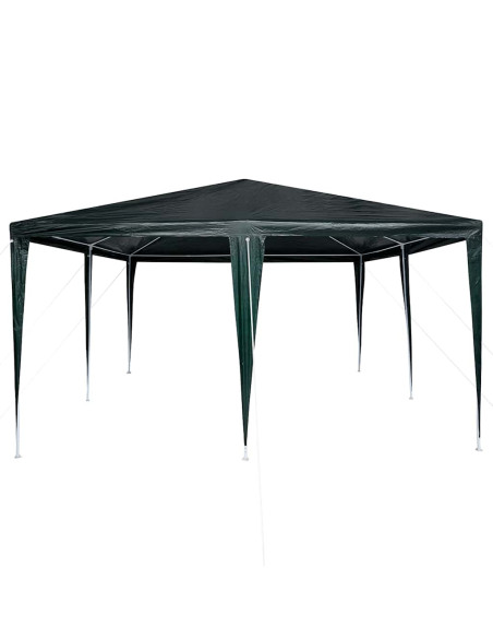 Tenda Party Verde 400 x 400 x 266 cm Polietilene e Acciaio