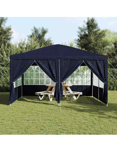 Tenda Party Blu 400 x 400 x 266 cm Polietilene