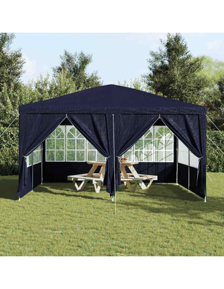 Tenda Party Blu 400 x 400 x 266 cm Polietilene