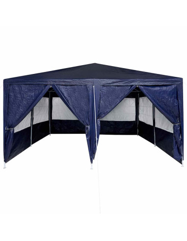 Tenda Party Blu 400 x 400 x 266 cm Polietilene