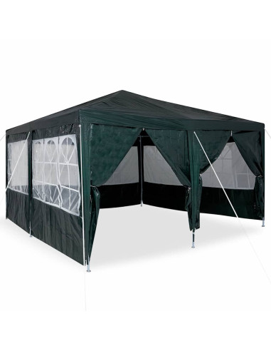 Tenda Party Verde 400 x 400 x 266 cm Polietilene