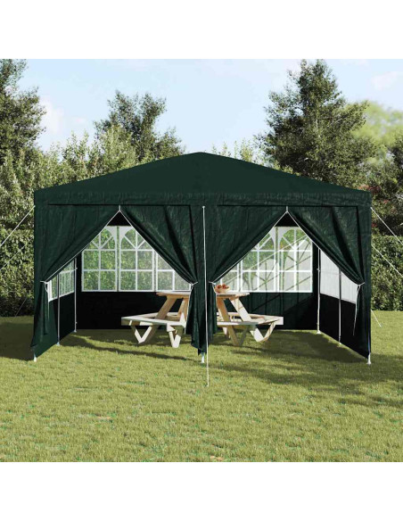 Tenda Party Verde 400 x 400 x 266 cm Polietilene