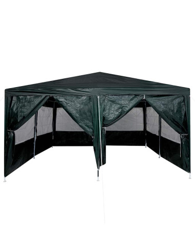 Tenda Party Verde 400 x 400 x 266 cm Polietilene