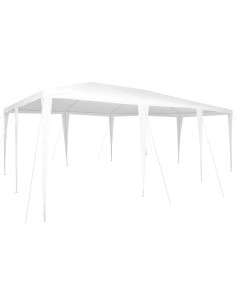 Tenda Party Bianco 600 x 400 x 266 cm Polietilene e Acciaio 2