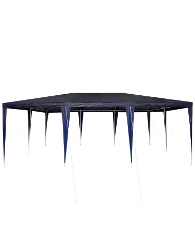 Tenda Party Blu 600 x 400 x 266 cm Polietilene e Acciaio