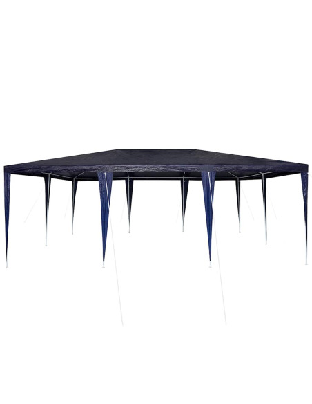 Tenda Party Blu 600 x 400 x 266 cm Polietilene e Acciaio