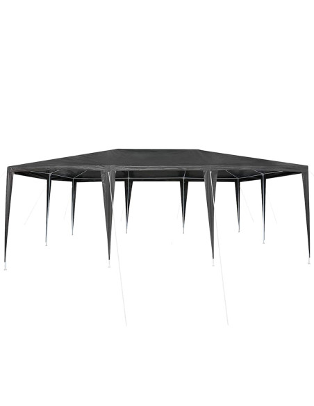 Tenda Party Antracite 600 x 400 x 266 cm Polietilene e Acciaio