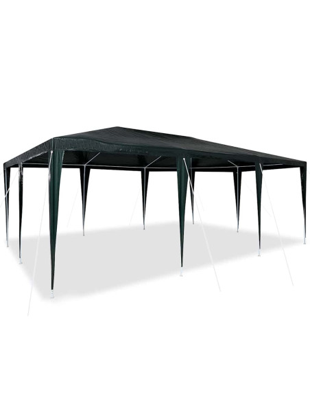 Tenda Party Verde 600 x 400 x 266 cm Polietilene e Acciaio