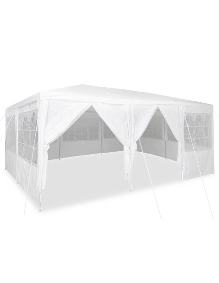 Tenda Party Bianco 600 x 400 x 266 cm Polietilene
