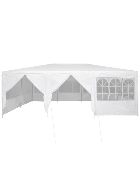 Tenda Party Bianco 600 x 400 x 266 cm Polietilene