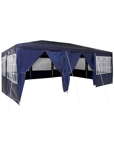 Tenda Party Blu 600 x 400 x 266 cm Polietilene