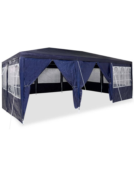 Tenda Party Blu 600 x 400 x 266 cm Polietilene