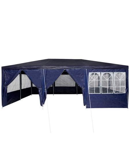 Tenda Party Blu 600 x 400 x 266 cm Polietilene