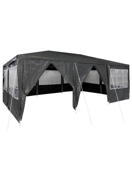 Tenda Party Antracite 600 x 400 x 266 cm Polietilene
