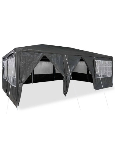Tenda Party Antracite 600 x 400 x 266 cm Polietilene