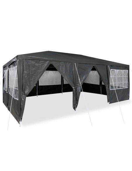 Tenda Party Antracite 600 x 400 x 266 cm Polietilene