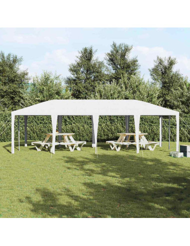 Tenda Party Bianco 800 x 400 x 266 cm Polietilene e Acciaio