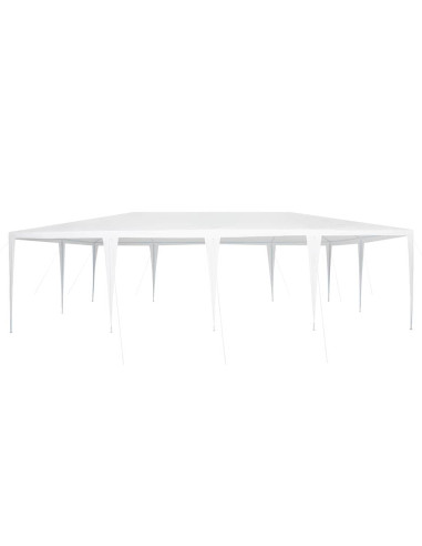 Tenda Party Bianco 800 x 400 x 266 cm Polietilene e Acciaio