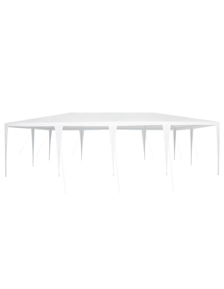 Tenda Party Bianco 800 x 400 x 266 cm Polietilene e Acciaio