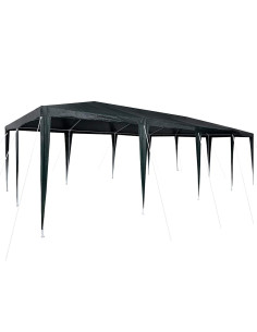 Tenda Party Verde 800 x 400 x 266 cm Polietilene e Acciaio 2